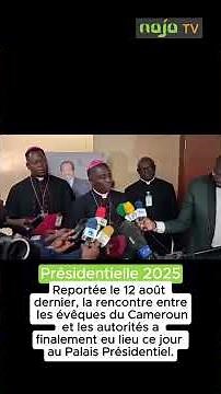 2025 Presidential Election: Bishops received at the Unity Palace