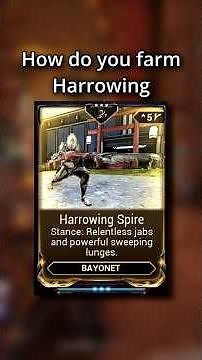 How to Get Vinquibus' Stance, Harrowing Spire #shorts #warframe #gaming #theoldpeace #wfcc