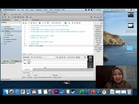 Memodifikasi Tabel dengan ALTER TABLE - SQL | Tutorial Berlian MySQL