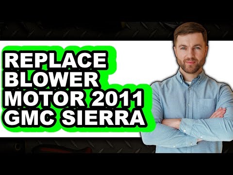 How to Replace Blower Motor 2011 GMC Sierra (Only Way)