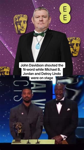 Tourette’s campaigner John Davidson shouted the N-word while Michael B. Jordan and Delroy Lindo were on stage at the BAFTA Film Awards. BAFTA Film Awards host Alan Cumming thanked the audience for their “understanding” after a series of outbursts from Tourette’s campaigner John Davidson interrupted the ceremony. #bafta