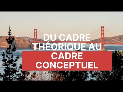 Du cadre théorique au cadre conceptuel de la recherche