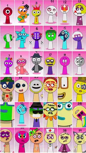 Incredibox Numberblocks 1 VS 40 | Compilation Incredibox #sprunki#numberblocks