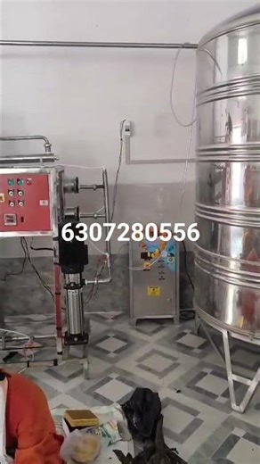 1000 LPH ro plant with pouch machine #roplant #pouchmaking #steel #pouch #manufacturing #bestseller