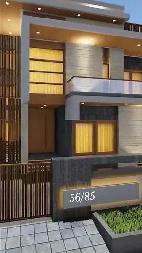 elevation rendering and lighting effect in lumion walkthrough