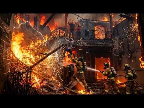 Unprecedented Rescue Operation – A Race Against Devastating Wildfires