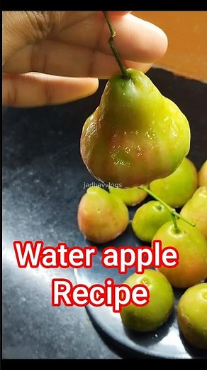 You’ve Never Tried Water Apple Like THIS! | Easy Recipe #shorts #ytshorts #recipe #views #fyp