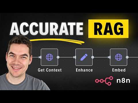 Two NEW n8n RAG Strategies (Anthropic’s Contextual Retrieval & Late Chunking)