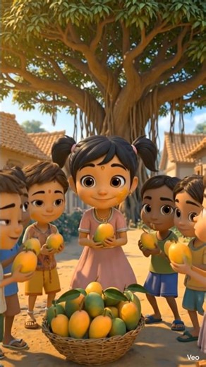 Mango Rhyme for Kids 🥭 | छह साल की छोकरी | Hindi Bal Geet 2026