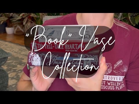“Book” vase collection 📚🏺