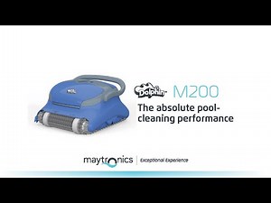 Maytronics M200 robotic pool cleaner top features