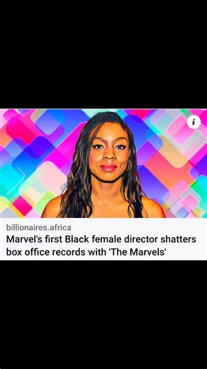 Nia Dacosta, an American filmmaker has shattered records as a Black female director with the highest-grossing film, surpassing Ava DuVernay’s “A Wrinkle in Time” with a gross of $161 million worldwide. The Marvels, a superhero movie, and a sequel to the 2019 Captain Marvel, part of the Marvel Cinematic Universe also made history as the first Marvel movie to be directed by a black woman. Born on Nov. 8, 1989, DaCosta is an American filmmaker making a significant impact in the film industry. She o
