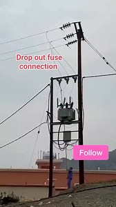 “Drop Out Fuse Connection Explained | #DropOutFuse #ElectricalEngineering #HighVoltage #fblifestyle | Er Muhammad Miyaji