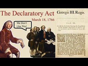 The Declaratory Act of Parliament 1766