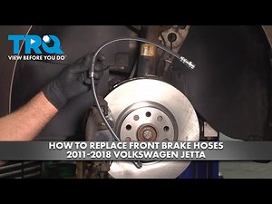 How to Replace Front Brake Hoses 2011-2018 Volkswagen Jetta