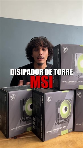 Si no te gustan las refrigeraciones líquidas acá te traemos la solución ⚡️💪🏻 Por solo 30$ llévate este disipador de la marca MSI y mantén frío tu equipo POCAS UNIDADES🔥🚀 Cualquier duda nuestros asesores estarán encantados de contestarlas🤗 Tenemos servicio Delivery🚚 Caracas y Pick Up so en toda la Gran🌆 📲 0424-2725484