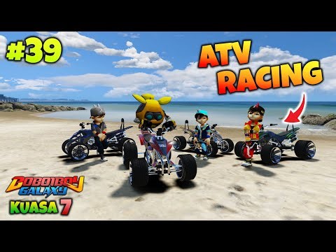 OCHOBOT AND BOBOIBOY POWER 3 ATV CONVOY RACING - GTA 5 MOD