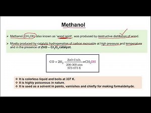 Methanol uses | Methanol production | Catalyst used for methanol production |