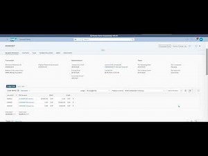 Executing the Billing Process in SAP CLOUD