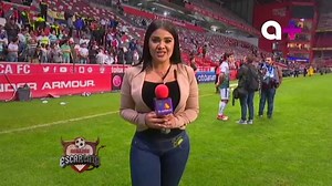 El color del Toluca vs Santos con Thania SC 👇⚽ | TV Azteca Estado de México