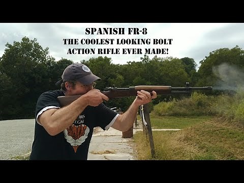 Spanish FR-8. The Coolest Looking Bolt Action Ever Made!