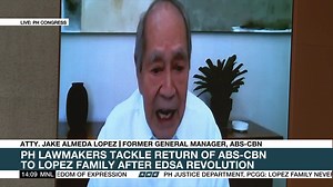 94K views · 318 reactions | During Wednesday's House hearing on #ABSCBNfranchise, former ABS-CBN Corp. general manager Jake Almeda Lopez recalls how the Marcos dictatorship stormed the ABS-CBN compound nearly 48 years ago to take over its facilities. "Nagtago lahat ng mga tao, madilim na madilim 'yan... nagsisisigaw kami roon," he says. | ANC 24/7 | Facebook