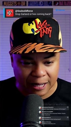 Fantasy Sports Advice: Harden Injury & Garland Drop Drama! #shorts