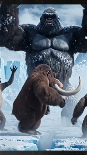 King Kong 2005 vs Ice age characters