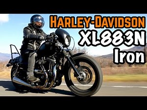 スワローバーを装着したスポーツスターXL883Nの慣らし運転、攻めのポジションで峠を走る！【Harley-Davidson】【XL883N】【スポーツスター】【sportster】