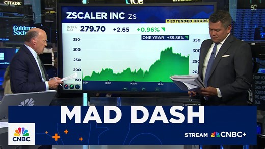 Cramer's Mad Dash: Zscaler Inc