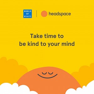 On the go or in your hotel room, Headspace helps you stress less and wind down with complimentary sleep sounds and mindfulness exercises. Find them in the World of Hyatt app and at participating Hyatt hotels, plus get a trial offer. http://spr.ly/6181HueP5 | Hyatt