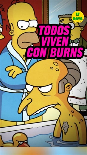 Is everyone living with Mr. Burns in his mansion? #thesimpsons #simpsons