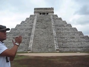 When you clap your hands in front of Chichen Itza stairs, the echo sounds like a Quetzal bird