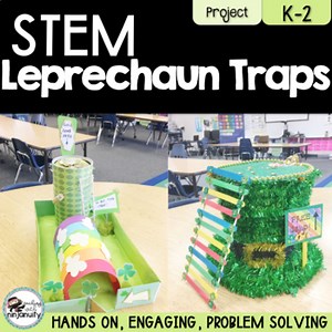 St. Patrick's Day Leprechaun Trap STEM Project Based Learning #PBL