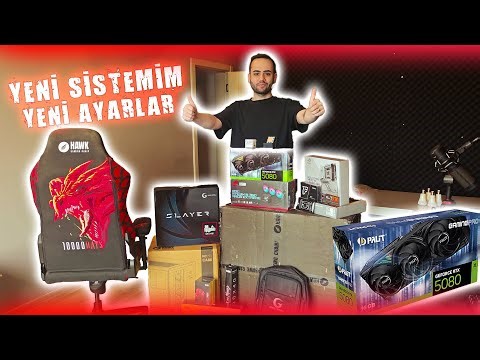 ALL MY SETTINGS, MY NEW SYSTEM THAT WE ASSEMBLED FROM GAMEGARAJ.COM, AND A MINI ROOM VLOG! #adver...