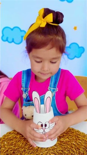 Cup Game DIY! 🥤✨ Fun Activity for Kids! #KidsActivities