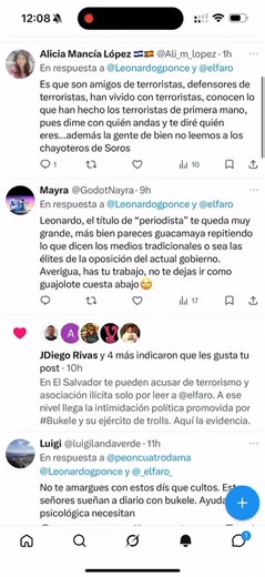 Comparto insultos hacia mí en menos de 48 horas, ya que ese estandar pusiste. Es risible que pretendas usar algo así como “prueba” de persecución por parte del gobierno.A mí me pasa exactamente lo mismo ataques, cuentas falsas y insultos por opinar. No es lo ideal, debería haber diálogo con respeto, pero el mundo es real no ideal, si uno expone ideas sabe que hay personas que te escribiran asi.Tengo insultos similares o incluso peores a los que decís que te hicieron a vos.Convertir eso en eviden