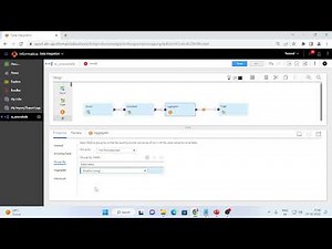 IICS:Mapping example with a Normalizer and Aggregator Transformation
