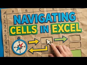 Navigating and Selecting Cells and Columns in Excel + shortcuts