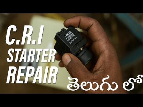 “C.R.I 1HP Starter Repair | Panel Box Problem Fix in Telugu”