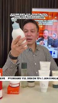 PYUNKANG YUL DISKON 85% JOIN LIVE AKU‼️CATAT TANGGAL DAN JAMNYA YA, JANGAN SAMPAI KEHABISAN🥳