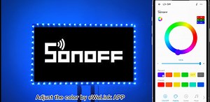 Watch SONOFF L3-5M Smart WiFi Led Strip Lights on Amazon Live