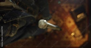 microphone on the rack