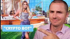 Cute influencer promotes a pyramid scheme