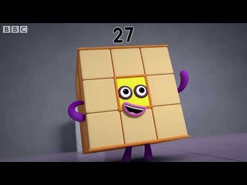 Numberblocks but only when 27 is on screen