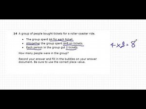 3rd Grade STAAR Math Test Prep: TEA Released Questions 13 - 15