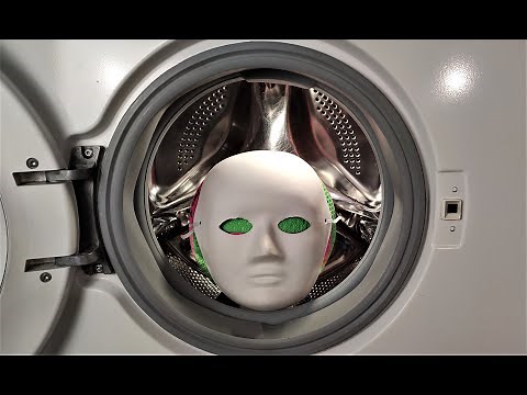 Experiment - The Mask - in a Washing Machine