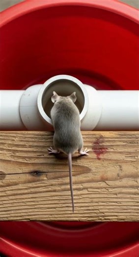 Best & Easy mouse/Rat trap bucket Homemade Catch Rodents Fast #pestcontrol #DIY #rodenttrap