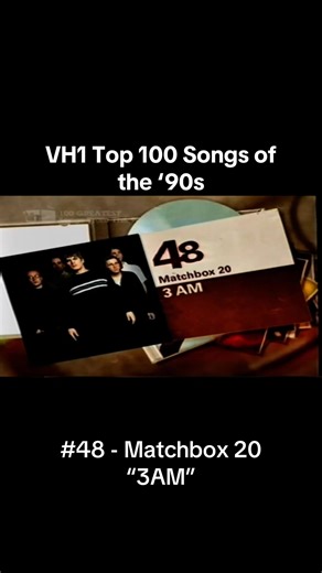 Matchbox 20 ruled the radio with their slightly alternative, highly accessible jams, lead by charismatic frontman and future solo star Rob Thomas. Could this have gone higher on the list? #matchbox20 #robthomas #90sthrowback #90smusic