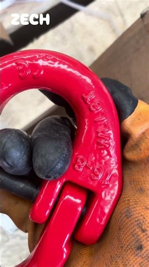 Forged Safety Marks ⚖️ | G80 Connecting LinksTrue safety is forged, not printed. 🏗️⚙️